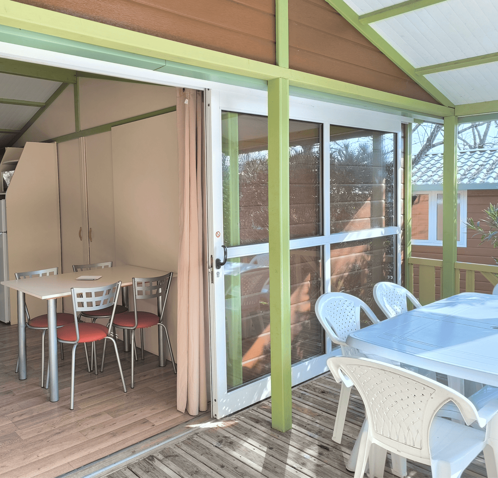 chalet samoa terrasse